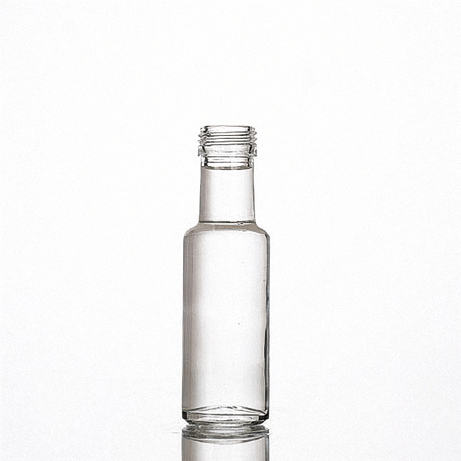 100ml round clear olive oil bottle