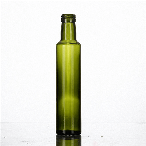 250ml Dark Green Glass Olive Oil Bottles