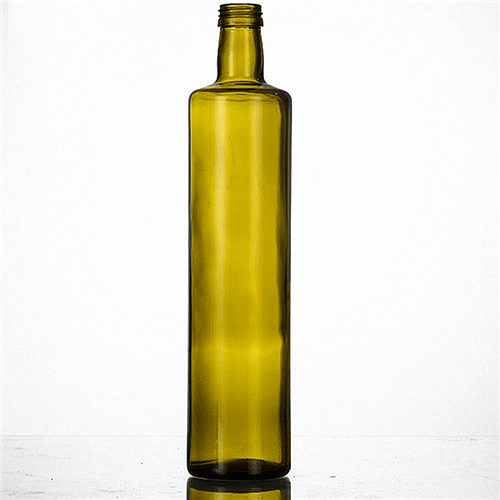 750ml Antique Green Olive Oil Bottles