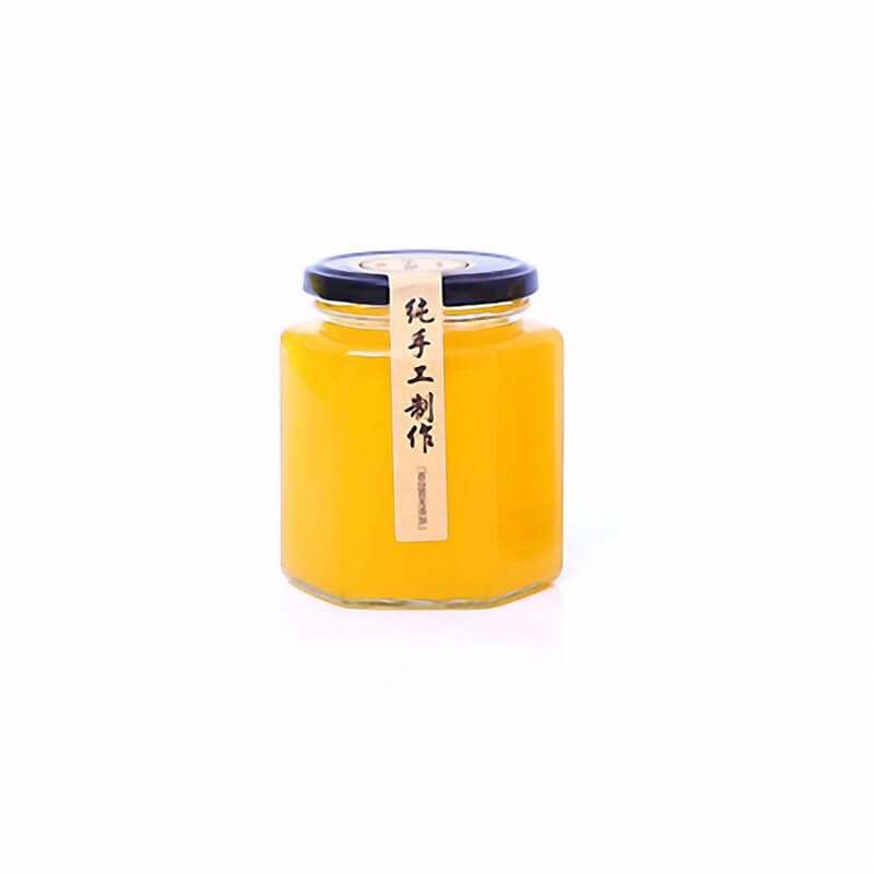 380ml Hexagon Honey Jars