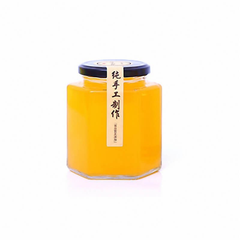 500ml Hexagon Honey Jars
