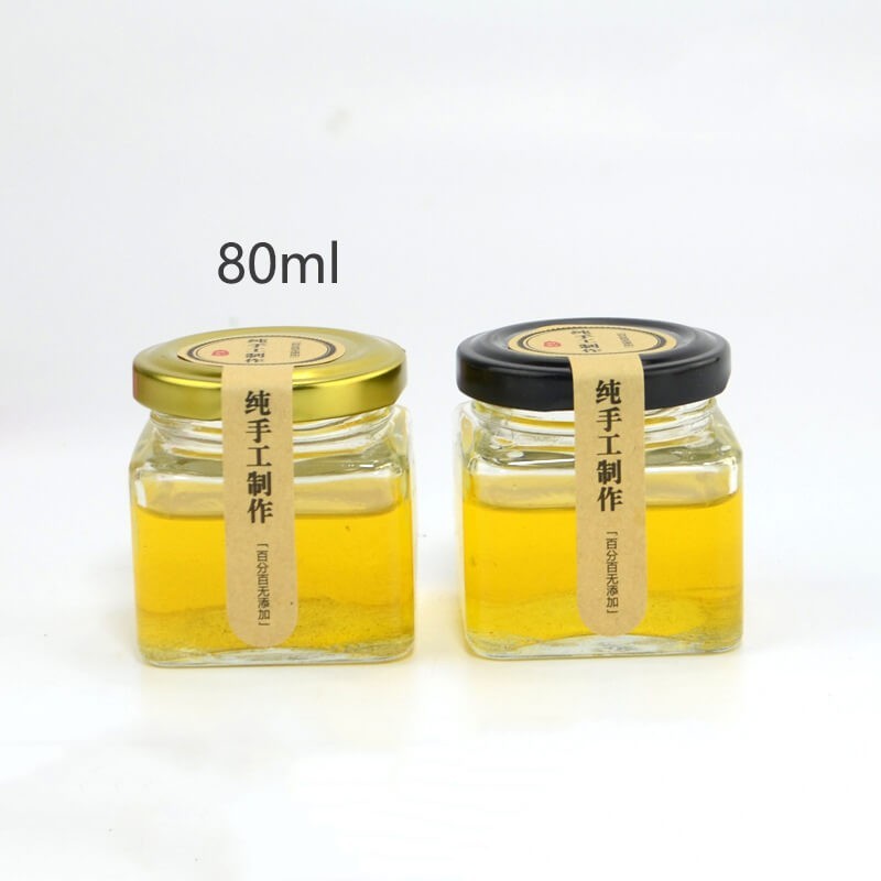 80ml Glass Honey Containers