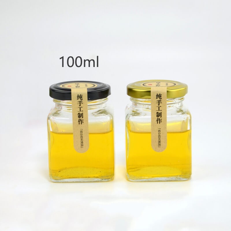100ml Glass Honey Containers