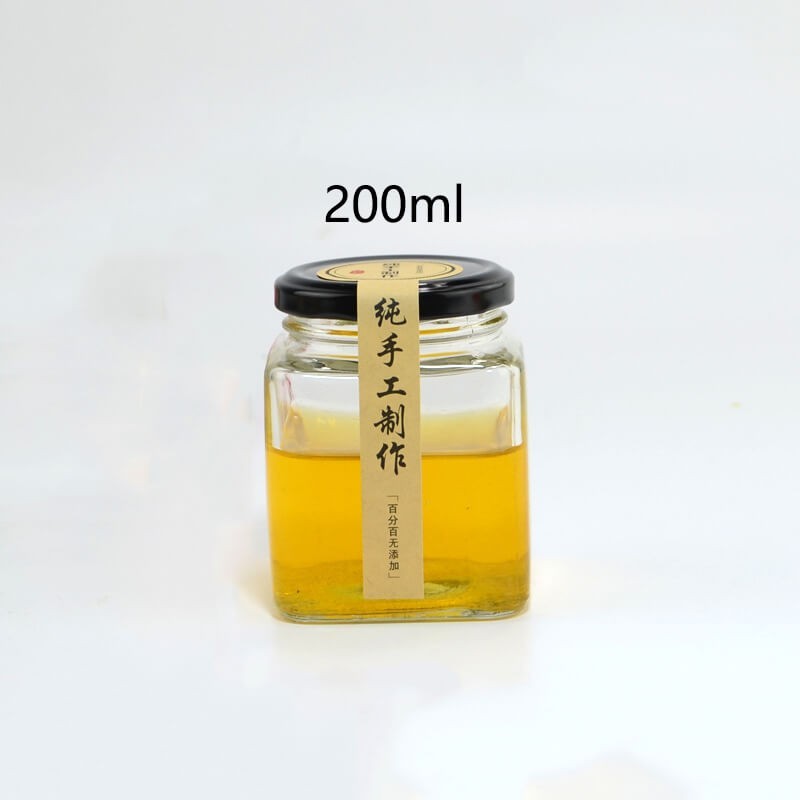 200ml Glass Honey Containers