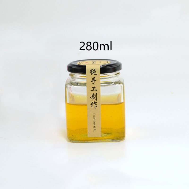 280ml Glass Honey Containers