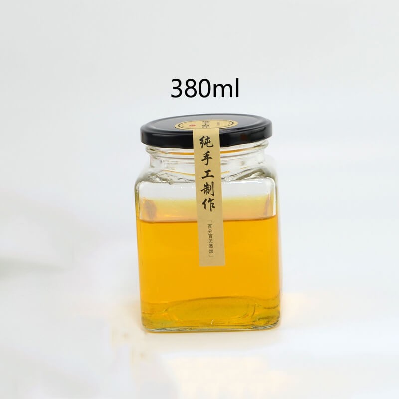 380ml Glass Honey Containers