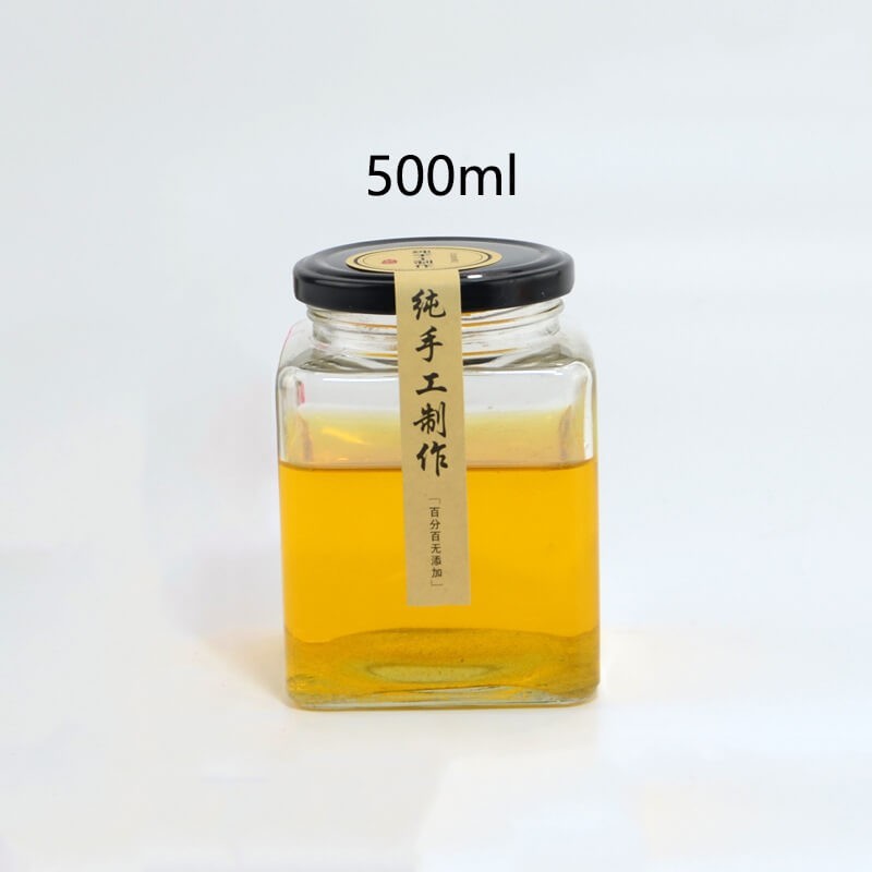 500ml Glass Honey Containers