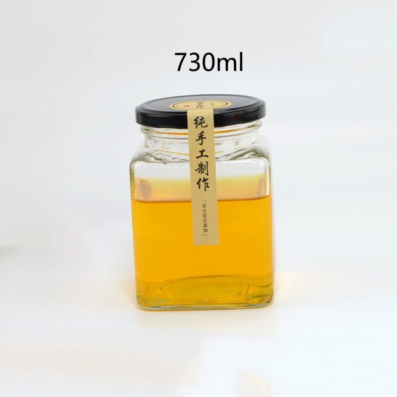 730ml Glass Honey Containers